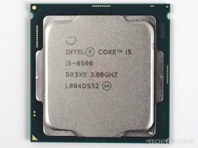 Intel i5-8500 3.0GHz LGA 1151 Processor (SR3XE)