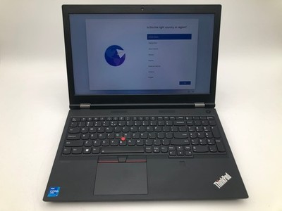 Lenovo | ThinkPad P15 Gen 2i | i7-11850H | 128GB RAM | 512GB NVMe | | 87% Battey