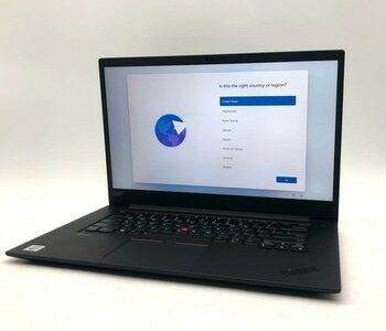 Lenovo | ThinkPad X1 Extreme Gen 3 | i7-10850H | 16GB | 1TB NVMe | 82% Battery
