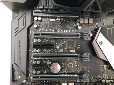 ASUS ROG Zenith Extreme SocketTR4 Ryzen Threadripper 1950X 16-Core 16GB DDR4 Ram 9 ASUS ROG Zenith Extreme SocketTR4 Ryzen Threadripper 1950X 16-Core 16GB DDR4 Ram