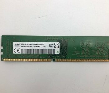 SK hynix 8GB DDR4-PC4-25600U (DDR4-3200) Non-ECC UDIMM RAM HMAA1GU6CJR6N-XN