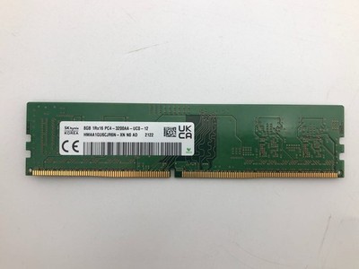 SK hynix 8GB DDR4-PC4-25600U (DDR4-3200) Non-ECC UDIMM RAM HMAA1GU6CJR6N-XN 1 SK hynix 8GB DDR4-PC4-25600U (DDR4-3200) Non-ECC UDIMM RAM HMAA1GU6CJR6N-XN