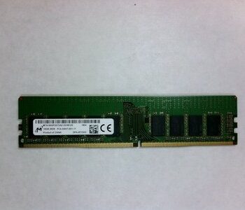 DDR4-2400T PC4-2400T UDIMM 16GB PC4-17000 DDR4-2133 2Rx8 ECC UDIMM RAM MTA18ASF2