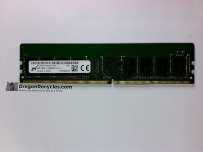 Micron 8GB DDR4-PC4-19200 (DDR4-2400) UDIMM RAM MTA8ATF1G64AZ-2G3B1