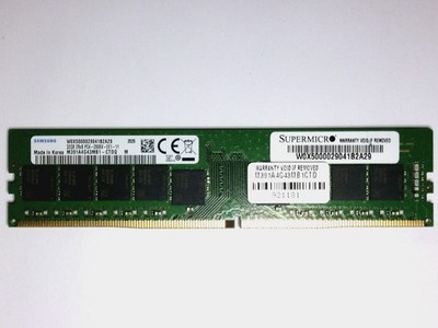 Samsung 32GB DDR4-PC4-21300 (DDR4-2666) ECC UDIMM RAM M391A4G43MB1-CTD