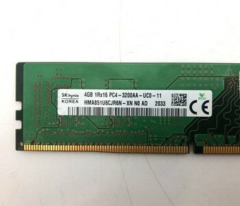 SK Hynix 4GB DDR4-PC4-25600 (DDR4-3200) UDIMM RAM HMA851U6CJR6N-XN