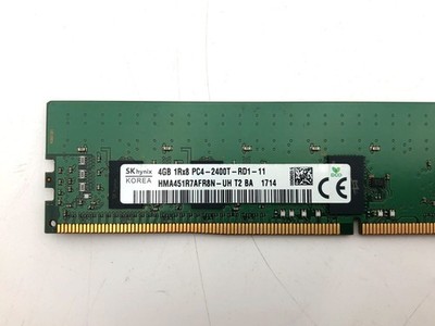 SK hynix 4GB DDR4-PC4-19200R (DDR4-2400) ECC RDIMM RAM HMA451R7AFR8N-UH