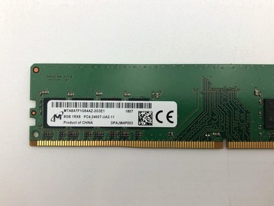 Micron 8GB DDR4-PC4-21300U (DDR4-2666) Single Rank Non-ECC UDIMM RAM MTA8ATF1G64