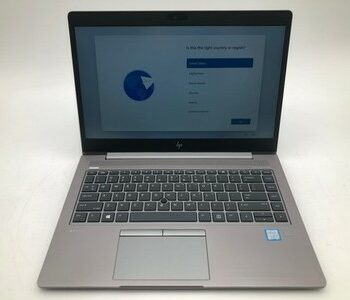 HP | ZBook 14u G5 | i5-8250U | 16GB | 256GB NVMe | Win 11 Pro | 69% Battery