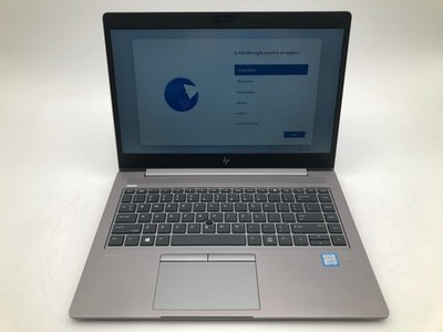 HP | ZBook 14u G5 | i5-8250U | 16GB | 256GB NVMe | Win 11 Pro | 69% Battery