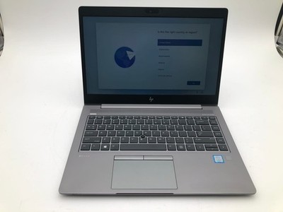 HP | ZBook 14u G5 | i5-8250U | 16GB | 256GB NVMe | Win 11 Pro | 71% Battery
