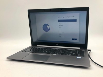 HP | ZBook 15u G6 | i7-8665U | 16GB | 512GB NVMe | Win 11 Pro | No Battery