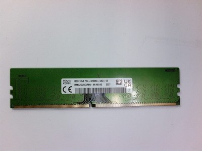 SK Hynix 16GB DDR4-PC4-25600 (DDR4-3200) UDIMM RAM HMAA2GU6CJR8N-XN