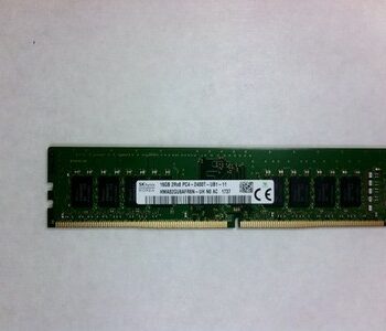 SK hynix 16GB DDR4-PC4-19200 (DDR4-2400) Dual Rank Non-ECC UDIMM RAM HMA82GU6 #2