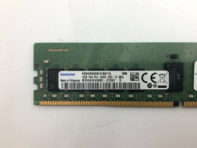 Samsung 16GB DDR4-PC4-21300 (DDR4-2666) ECC RDIMM RAM M393A2K40BB2-CTD