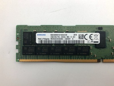 Samsung 32GB DDR4-PC4-25600R (DDR4-3200) ECC RDIMM RAM M393A4K40DB3-CWE