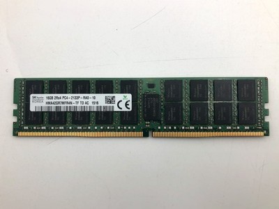 SK hynix 16GB DDR4-PC4-17000R (DDR4-2133) ECC RDIMM RAM HMA42GR7MFR4N-TF