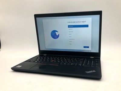 Lenovo | ThinkPad T15p Gen 1 | i5-10300H | 16GB | 512GB NVMe | | 77% Battery
