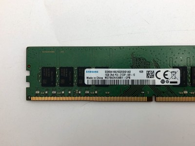DDR4-2133 SDRAM 2133MHz (PC4‑17000 / PC4‑2133P) Non‑ECC UDIMM 16GB PC4-17000 DDR