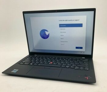 Lenovo | ThinkPad X1 Carbon Gen 9 | i7-1185G7 | 16GB | 512GB NVMe | 77% Battery