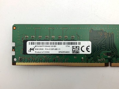 Micron 8GB DDR4-PC4-17000 (DDR4-2133) Non-ECC UDIMM RAM MTA16ATF1G64AZ-2G1B1 #3
