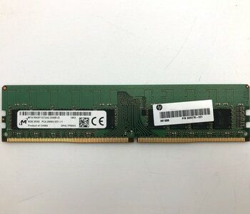 Micron Technology 8GB PC4-21300 DDR4-2666 2Rx8 ECC UDIMM RAM MTA18ASF1G72AZ-2G6B