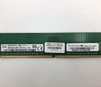 Hynix 32GB DDR4-PC4-23400 (DDR4-2933) ECC UDIMM RAM HMAA4GU7AJR8N-WM