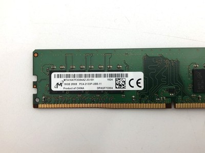 DDR4-2133 SDRAM 2133MHz (PC4‑17000 / PC4‑2133P) ECC UDIMM 16GB PC4-17000 DDR4-21