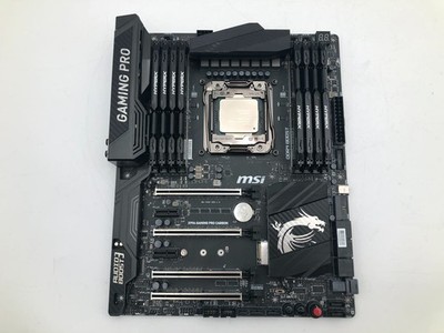 MSI X99A GAMING PRO CARBON LGA2011-3 i7-5960X 32GB Motherboard Combo - Tested