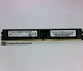 Micron 16GB Memory / RAM-PC4-21300 (DDR4-2666) ECC RDIMM RAM MTA18ADF2G72PZ-2G6D