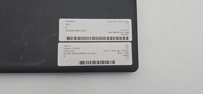 Dell | Inspiron 15 3530 | i7-1355U | 64GB | 2TB NVMe | Win 11 Pro | 91% Battery 9 Dell | Inspiron 15 3530 | i7-1355U | 64GB | 2TB NVMe | Win 11 Pro | 91% Battery