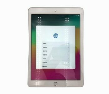 Apple iPad 6th Gen 128GB Silver Wifi Only MR7K2LL/A iPadOS Tablet Tested 78% Bat