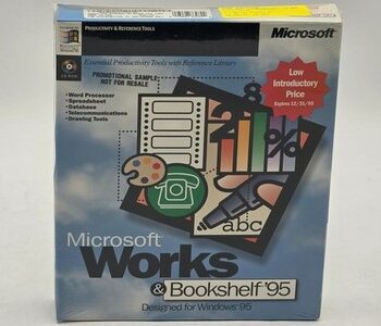 Microsoft Works & Bookshelf '95