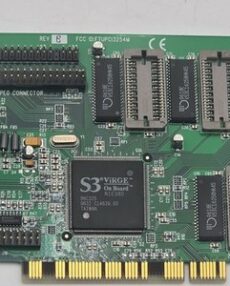 Diamond Stealth 3D 2000 4MB PCI VGA S3 ViRGE Graphics Card 1996 Vintag
