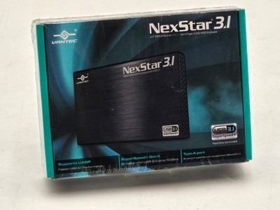 Vantec NexStar3.1 2.5in SATA HDD USB3.1 Ext Enclosure (NST-270A31-BK) 1 Vantec NexStar3.1 2.5in SATA HDD USB3.1 Ext Enclosure (NST-270A31-BK)