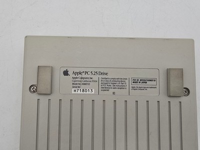 Apple A9M0110 PC 5.25" 360K Floppy Drive Macintosh SE II Vintage 5 Apple A9M0110 PC 5.25" 360K Floppy Drive Macintosh SE II Vintage