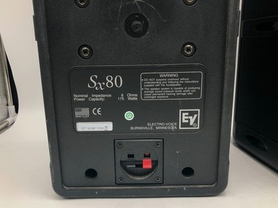 Electro-Voice EV Sx80 Passive Speakers - Tested - Pair of 5 Electro-Voice EV Sx80 Passive Speakers - Tested - Pair of