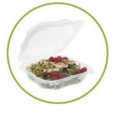 EPS and Plastic Recycling 8 Clear number 1 PET takeout food container accepted for rigid plastic recycling