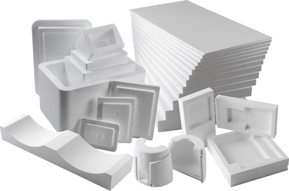 EPS and Plastic Recycling 1 Clean white #6 EPS expanded polystyrene packaging foam and rigid foam boards accepted for recycling in Portland