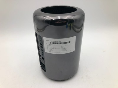Apple | Mac Pro (Late 2013) | 12-Core Intel Xeon E5 | 12 GB RAM | 256 GB | macOS 2 Apple | Mac Pro (Late 2013) | 12-Core Intel Xeon E5 | 12 GB RAM | 256 GB | macOS