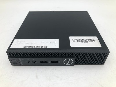 Dell Inc | OptiPlex 3070 | Intel Core i5-9500T | 16 GB RAM | 256GB | Intel UHD G 4 Dell Inc | OptiPlex 3070 | Intel Core i5-9500T | 16 GB RAM | 256GB | Intel UHD G