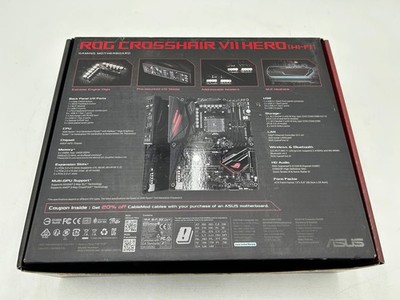 ASUS | ROG CROSSHAIR VII HERO (WI-FI) | AM4 | AMD X470 | ATX | DDR4 2 ASUS | ROG CROSSHAIR VII HERO (WI-FI) | AM4 | AMD X470 | ATX | DDR4