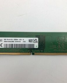 SK Hynix | 8 GB DDR4 RAM | 3200 MT/s | UDIMM | ECC: No | Buffered: Unbuffered |