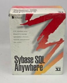 sybase | VINTAGE DOS/NETWARE/WIN95 | Database Management Systems | 4 COLLECTORS
