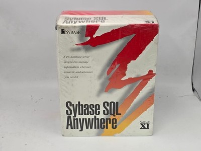 sybase | VINTAGE DOS/NETWARE/WIN95 | Database Management Systems | 4 COLLECTORS 1 sybase | VINTAGE DOS/NETWARE/WIN95 | Database Management Systems | 4 COLLECTORS