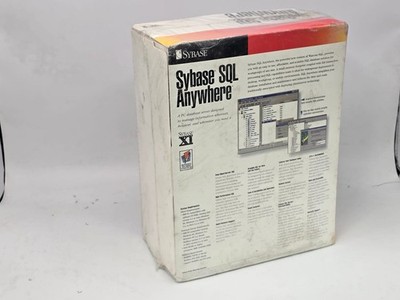 sybase | VINTAGE DOS/NETWARE/WIN95 | Database Management Systems | 4 COLLECTORS 2 sybase | VINTAGE DOS/NETWARE/WIN95 | Database Management Systems | 4 COLLECTORS