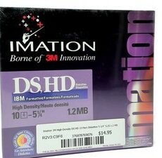 Imation | DS,HD | Floppy | 1.2 MB