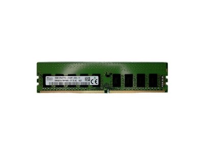 SK hynix | 16 GB DDR4 RAM | 2133 MT/s | UDIMM | ECC: ECC | Buffered: Unbuffered 1 SK hynix | 16 GB DDR4 RAM | 2133 MT/s | UDIMM | ECC: ECC | Buffered: Unbuffered