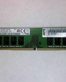 Samsung | 8 GB DDR4 RAM | 2666 MT/s | UDIMM | ECC: ECC | Buffered: Unbuffered |