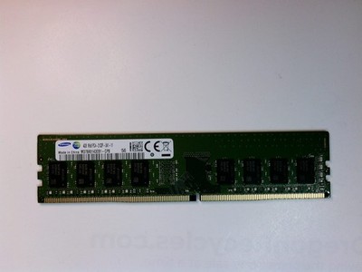Samsung | 4 GB DDR4 RAM | 2133 MT/s | UDIMM | ECC: No | Buffered: Unbuffered | M 1 Samsung | 4 GB DDR4 RAM | 2133 MT/s | UDIMM | ECC: No | Buffered: Unbuffered | M